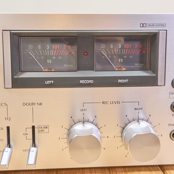 Rare Vintage Alpage (Alpine) FL-2100 Stereo Cassette Tape Deck, Made in Japan St - Picture 5 of 9